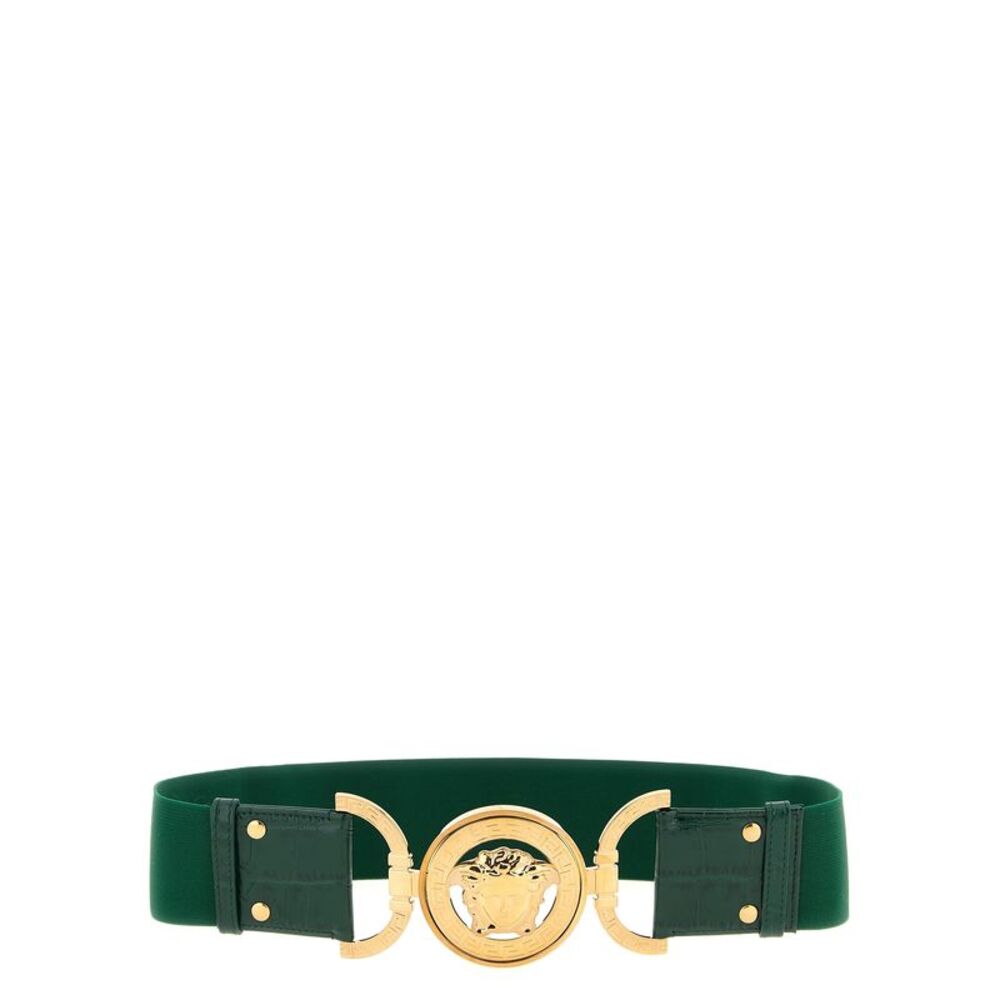 Versace Bicolor Calfskin Regular Women's Belt
